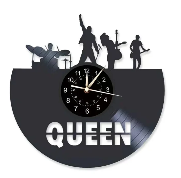 Horloge murale Queen groupe musical Rock