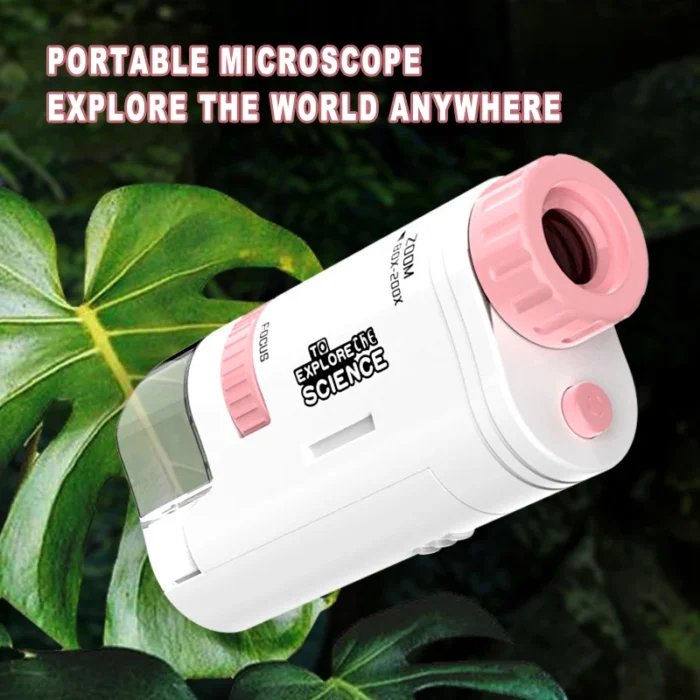 Kit de microscope scientifique enfants