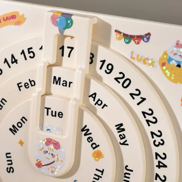 Calendrier perpétuel roue