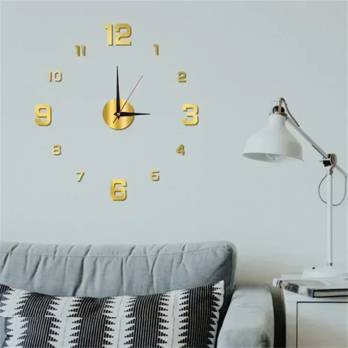 Horloge murale originale 3D sans cadre