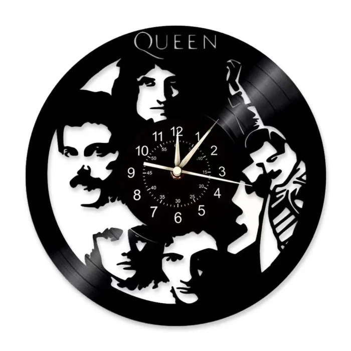 Horloge murale Queen groupe musical Rock