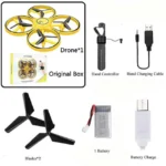 Drone enfant jaune avec montre de contrôle – Image 6