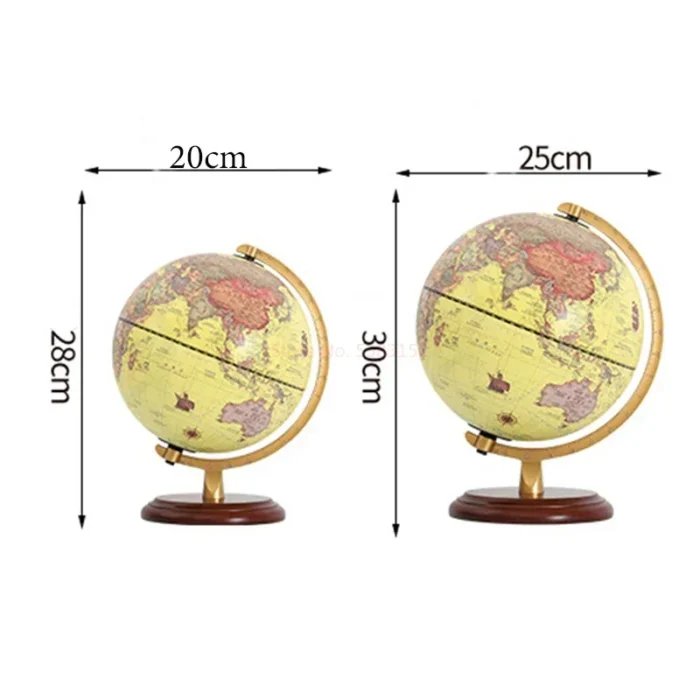 Globe terrestre rétro lumineux