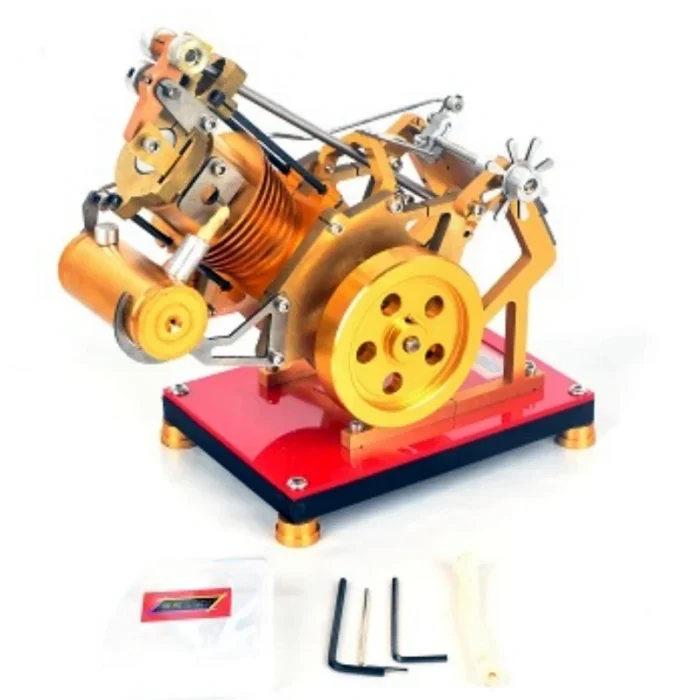 Moteur stirling de type feu d'aspiration