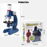 Microscope enfant bleu foncé – Image 4