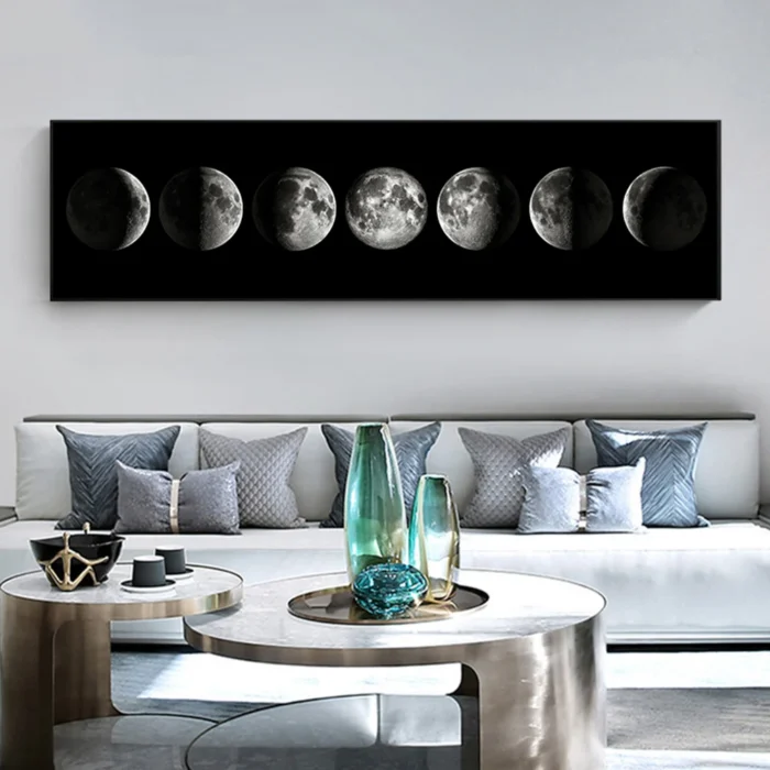 Poster phases de lune