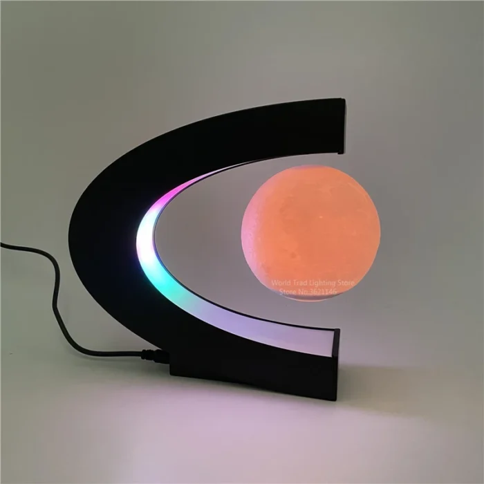 Lampe de lune magnétique