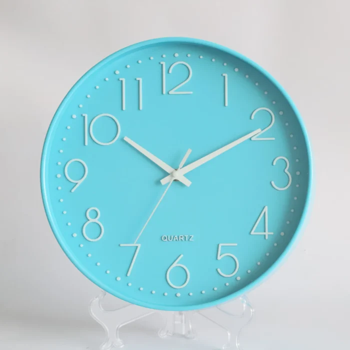 Horloge murale nordique minimaliste