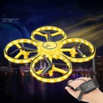 Drone enfant jaune avec montre de contrôle – Image 2