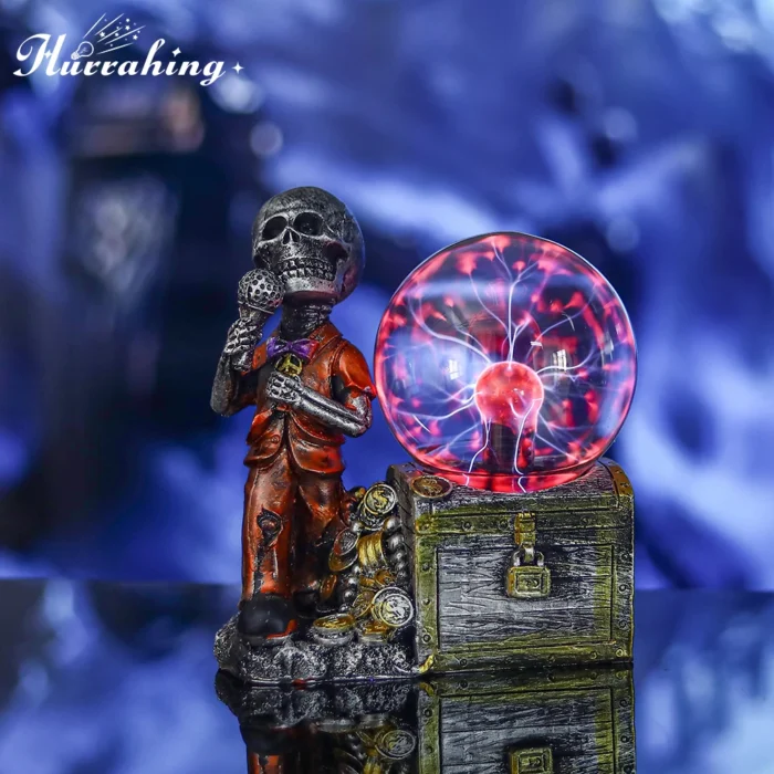 Lampe plasma musicien