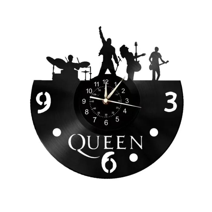 Horloge murale Queen groupe musical Rock