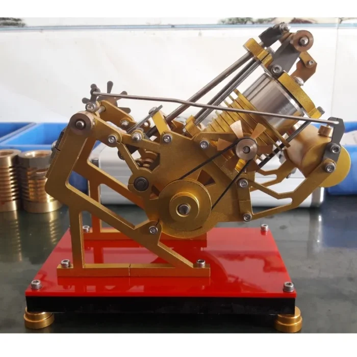 Moteur stirling de type feu d'aspiration