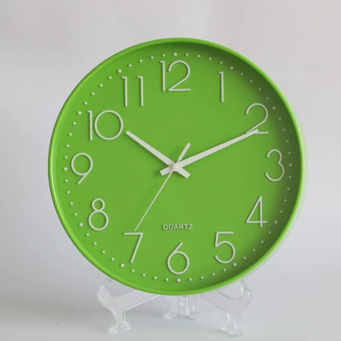 Horloge murale nordique minimaliste