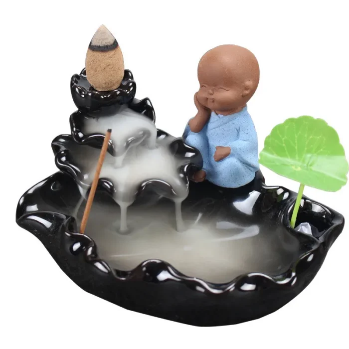Brûleur d'encens à reflux de petit moine – Image 5