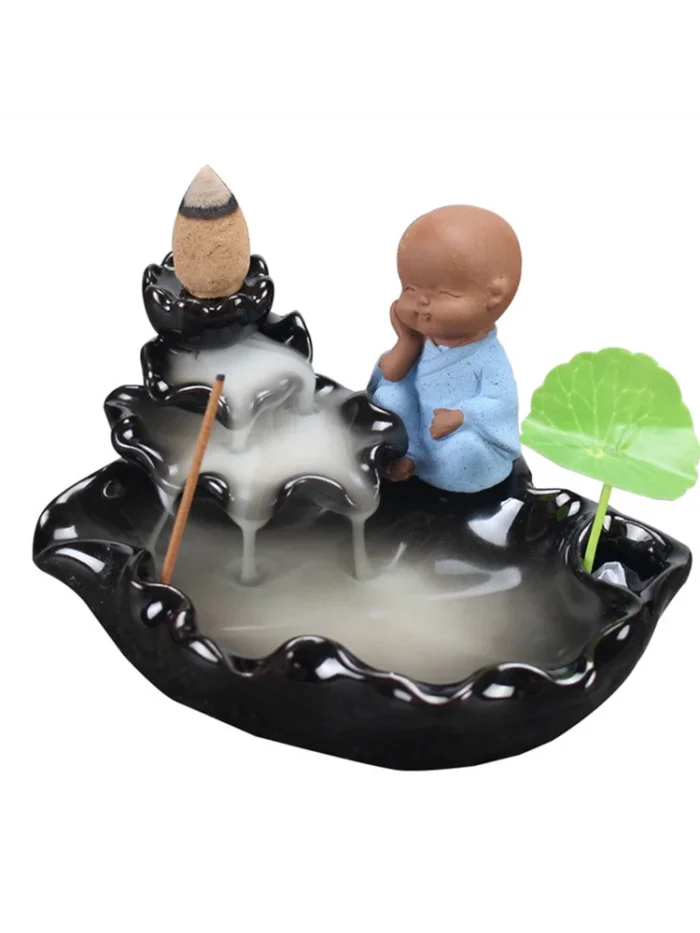 Brûleur d'encens à reflux de petit moine – Image 6