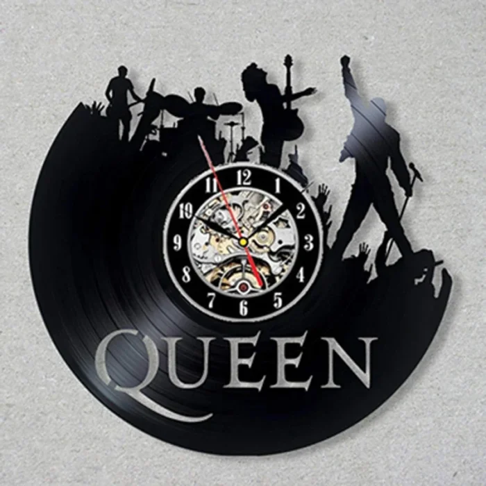 Horloge murale Queen groupe musical Rock