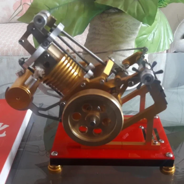 Moteur stirling de type feu d'aspiration