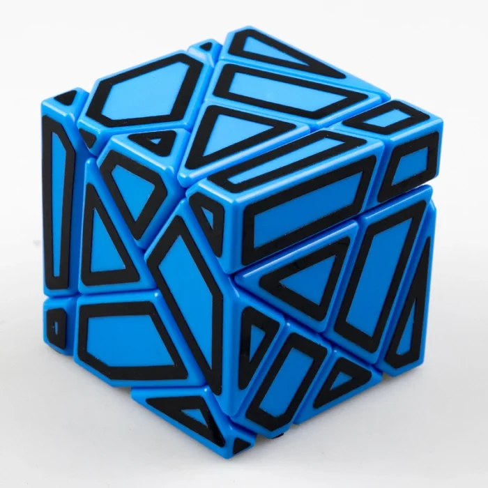 Cube infini creux bleu