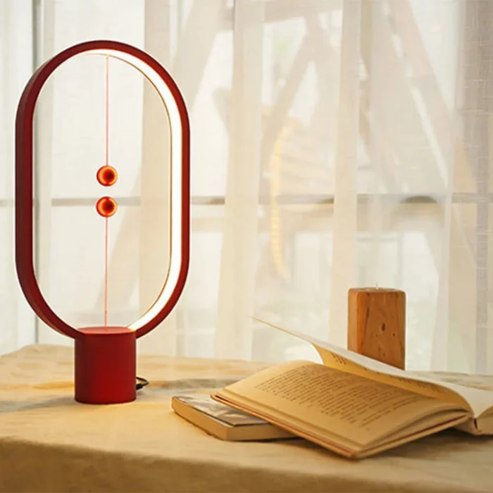 Lampe led magnétique rouge