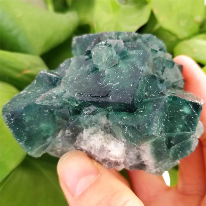 Pierre fluorite verte