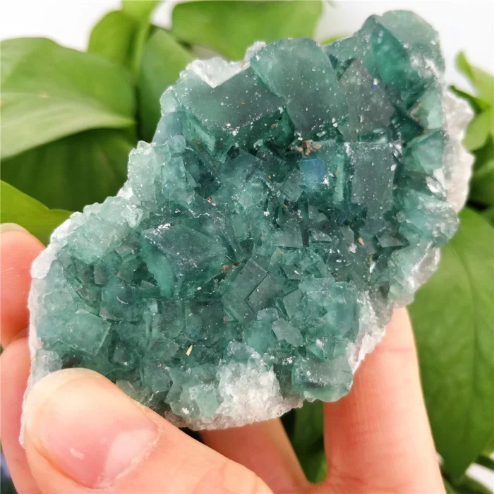 Pierre fluorite verte