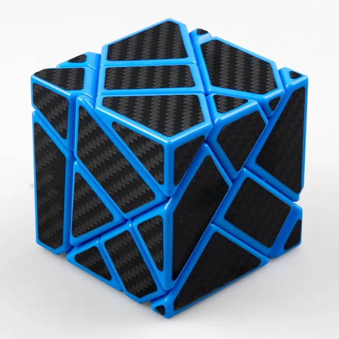 Cube infini creux bleu