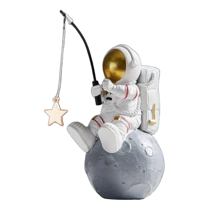 Figurine astronaute déco pêcheur d’étoile