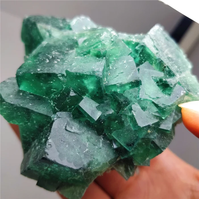 Pierre fluorite verte