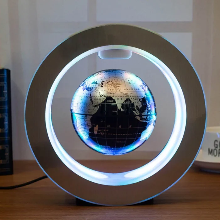 Globe flottant LED magnétique