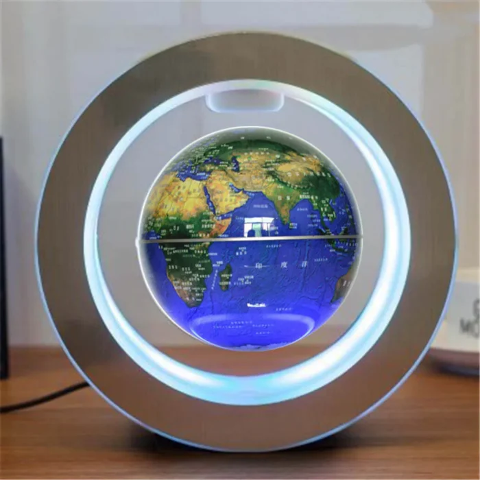 Globe flottant LED magnétique