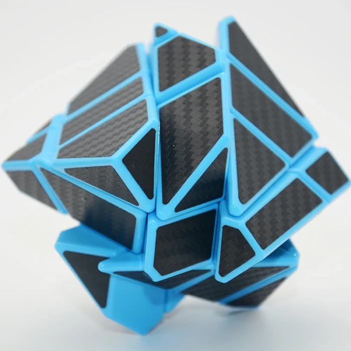 Cube infini creux bleu