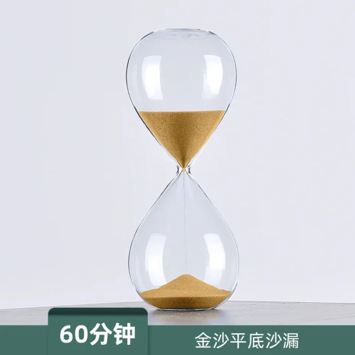 Sablier déco en verre