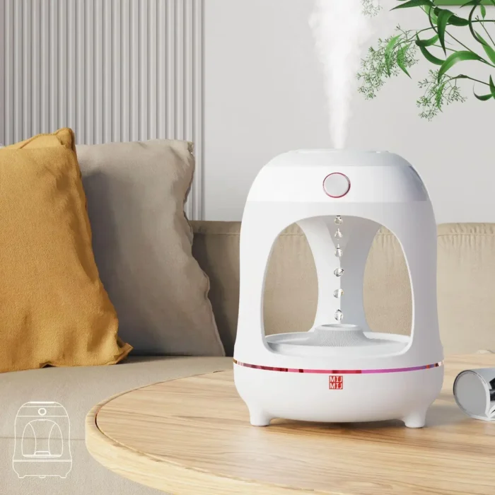 Lampe anti gravité humidificateur