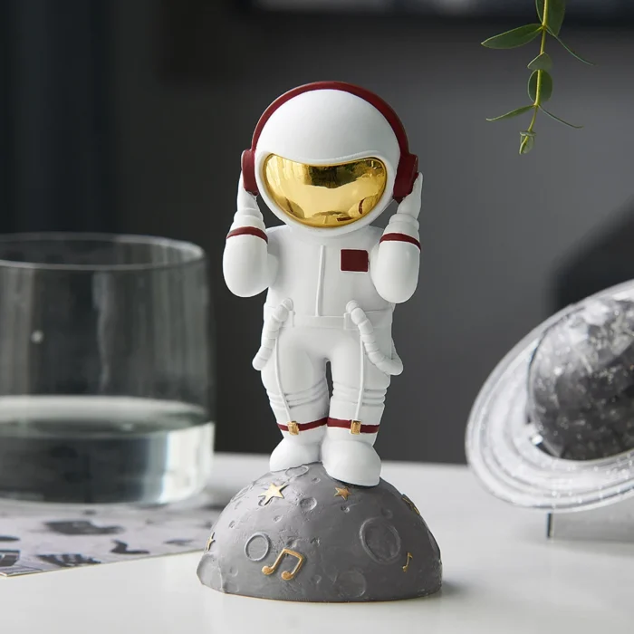 Figurine astronautes musiciens