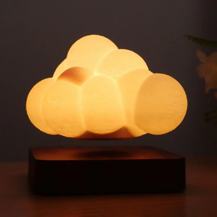 Lampe nuage led en lévitation