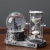 Sablier déco avec boule de cristal – Image 2