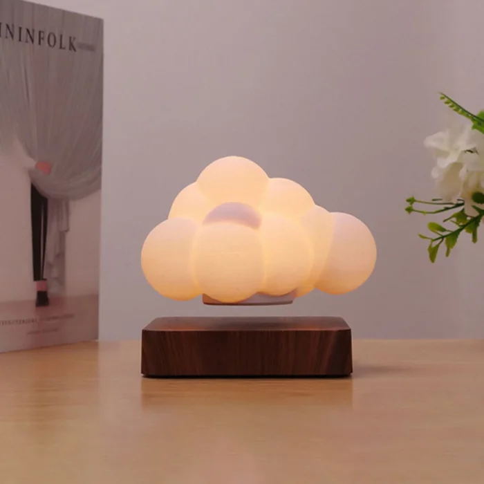 Lampe nuage led en lévitation