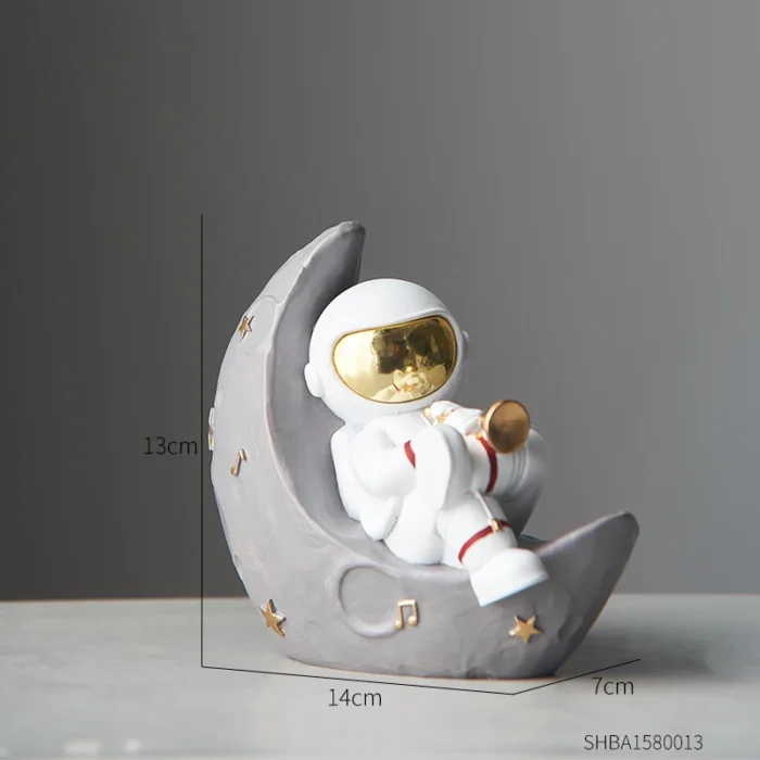 Figurine astronautes musiciens