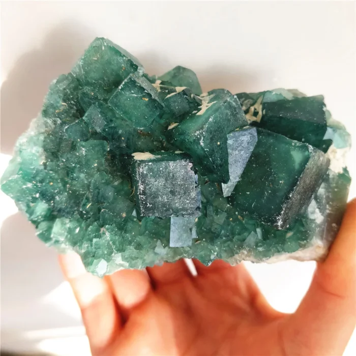 Pierre fluorite verte