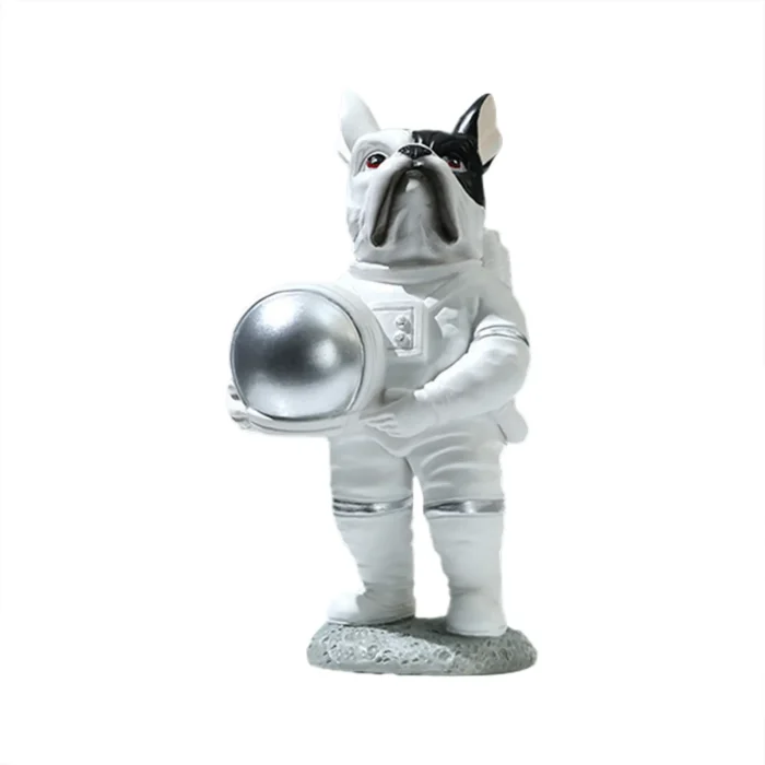 Figurine chien astronaute