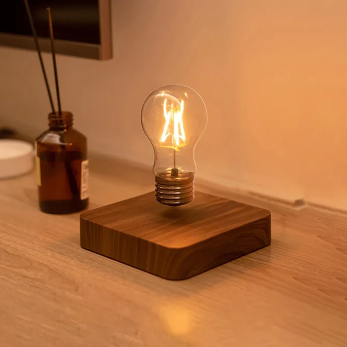 Lampe LED flottante magnétique