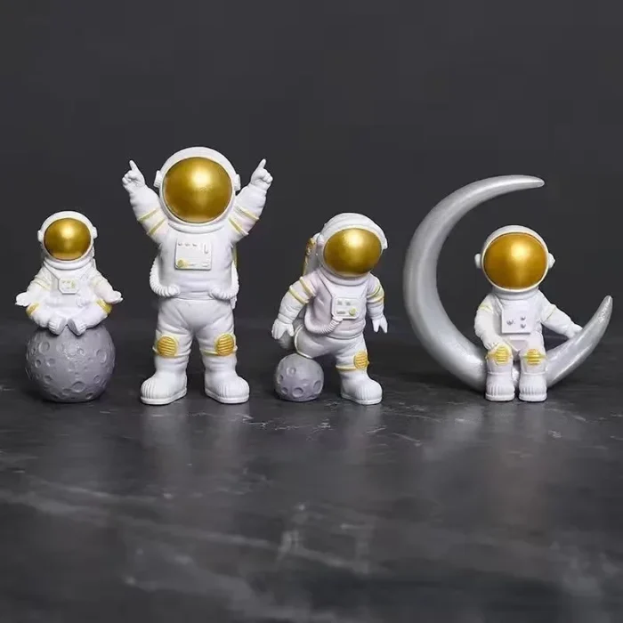 Pack figurines astronautes (4 Pièces)