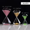 Sablier déco en verre style diamant – Image 4