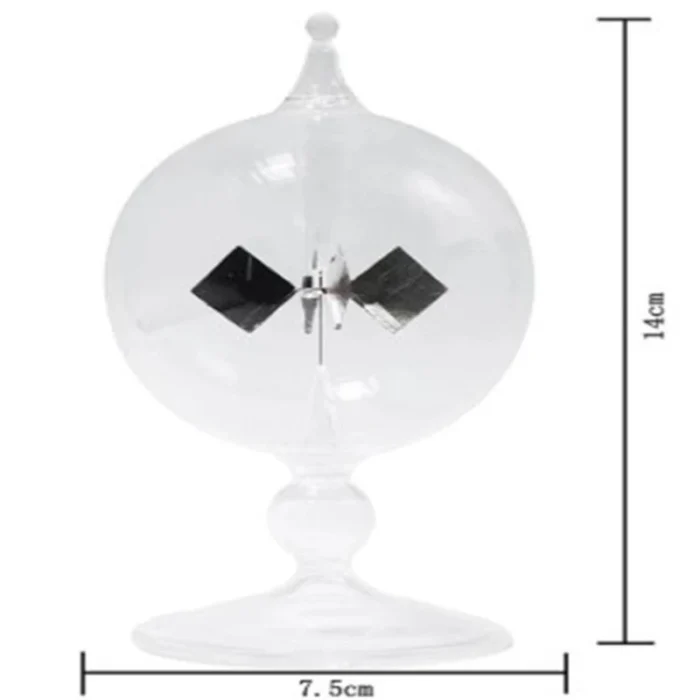 Radiomètre à énergie solaire en Verre