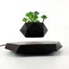 Vase de plante magnétique noir en lévitation – Image 7