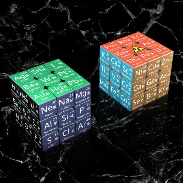 Cube infini à formule scientifique