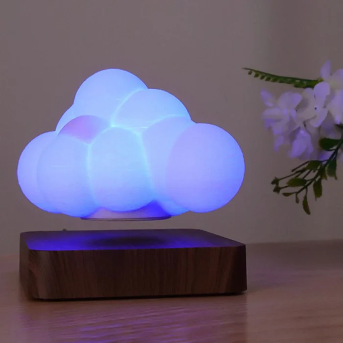Lampe nuage led en lévitation