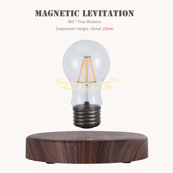 Lampe LED flottante magnétique