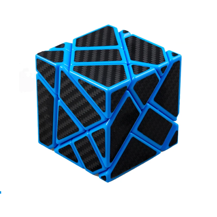 Cube infini creux bleu